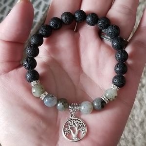 Labradorite Diffuser Bracelet